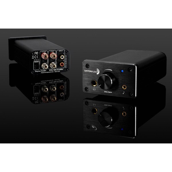 Main product image for Dayton Audio DTA-120 Class T Mini Amplifier 60 WPC 300-3800